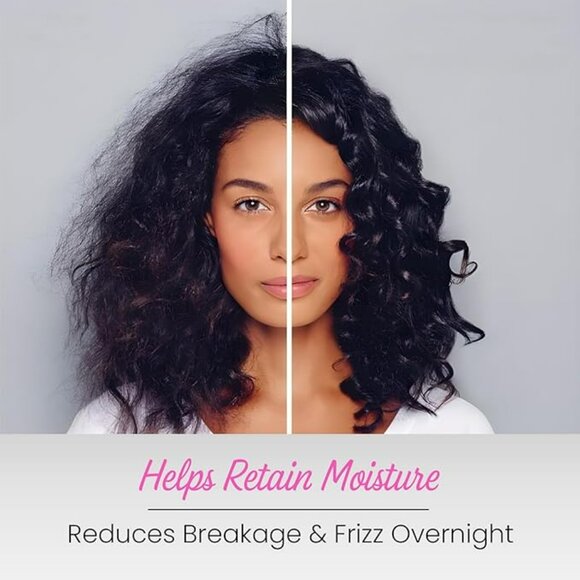 KAV Satin hair Bonnet for all Hair Types (Satin) Bonnets for women - Gray - Picture 3 of 5